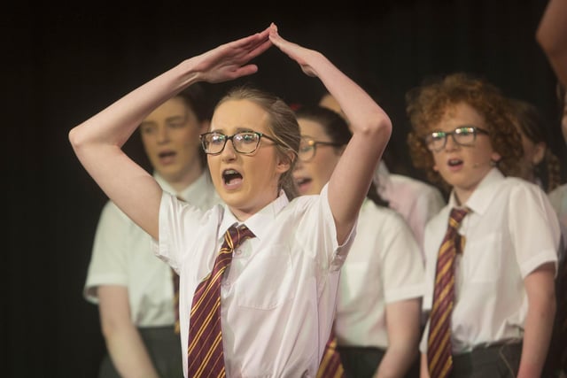 Matilda the Musical at Cross and Passion College in Ballycastle this week