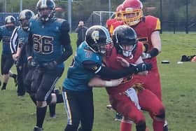The Causeway Giants were denied a repeat victory over the Donegal/Derry Vipers on Sunday afternoon. Credit - Andy Cooper (Aspire Media N.I. CIC)