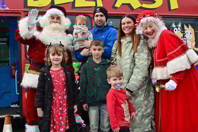 Visitors joined Santa and his friends for some Christmas fun
