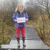 Catherine Hillcox,chair of Friends of Little Woods, is delighted The National Lottery Community Fund has recognised the group's work. Credit: Submitted