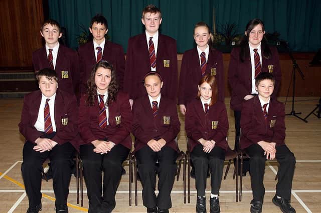 Dunmurry High School pupils received awards for academic achievement in Years 8 - 11 in 2007