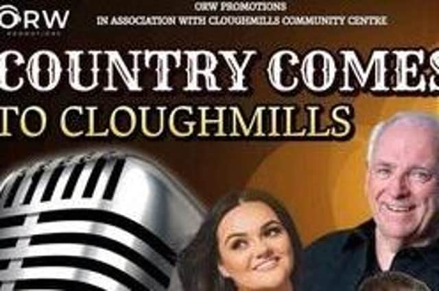 Cloughmills Community Centre to host evening of country music. Credit Community Centre