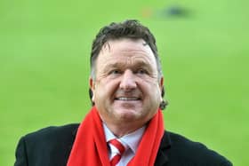 Bobby Jameson, pictured in 2010 during his time as a Portadown Football Club director. (Photo by PressEye Ltd)