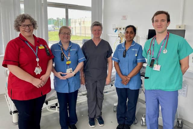 Ulster Hospital Cardiac Centre Team, Pic credit: SEHSCT