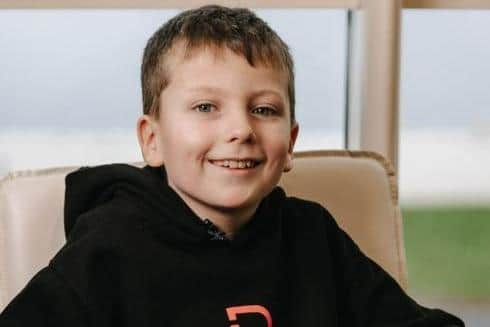 Inspirational Banbridge boy Adam Watson.