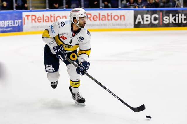Defenceman Travis Brown has joined the Belfast Giants from Danish side Esbjerg Energy. Picture: Esbjerg Energy