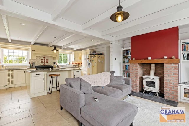 This upgraded traditional property is on the market now