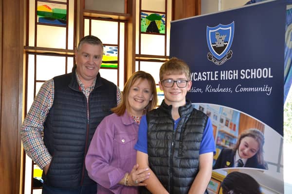 It was another successful year for pupils at Ballycastle High School as they collected a fantastic set of results.  Photo: Ballycastle High School