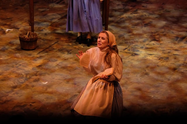 One of the scenes from Ballywillan Drama Group's Fiddler on the Roof which runs in the Riverside Theatre in Coleraine until May 4.