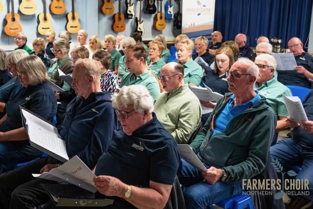 Members of Farmers’ Choir NI