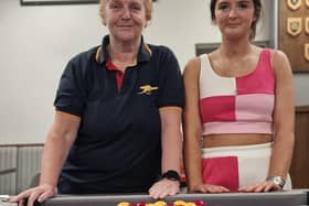 Carrick Ladies Pool Finalists Jean McIlroy & Billie Jean McClure