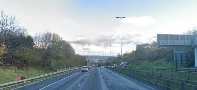 M2 southbound. (Pic Google).