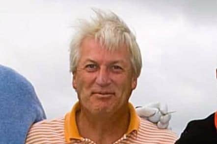 Mickey McDonald at Silverwood Golf Club Captain's Day in 2009.
