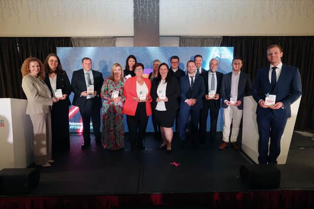 Category winners at the FSB Northern Ireland Celebrating Small Business Awards 2023.