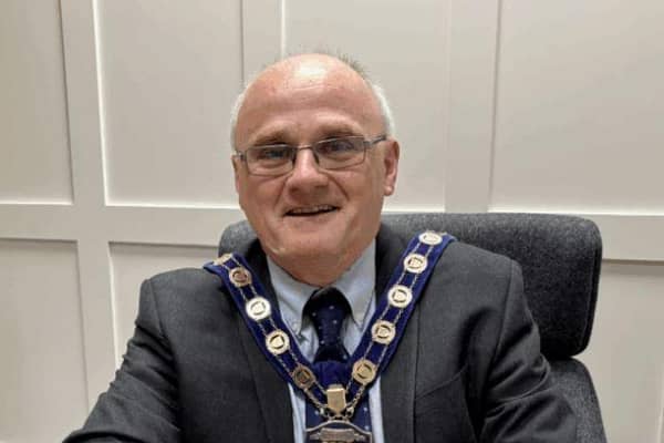 Former Sinn Fein MLA Barry McElduff, who now chairs Fermanagh and Omagh District Council. Photo: Fermanagh and Omagh District Council