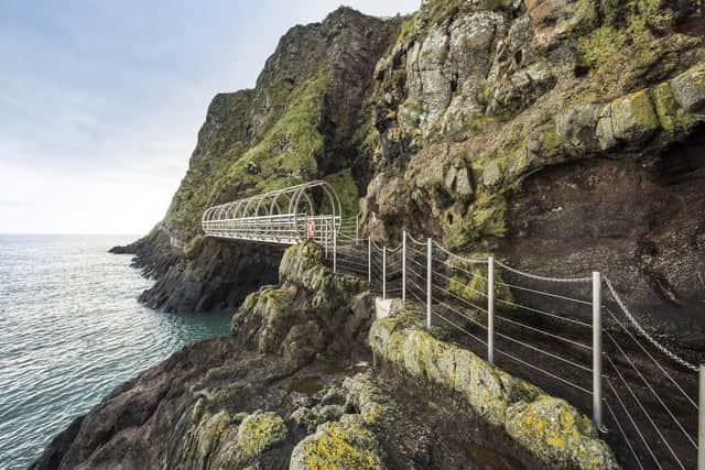 The Gobbins, Islandmagee. Pic: Mid and East Antrim Borough Council.