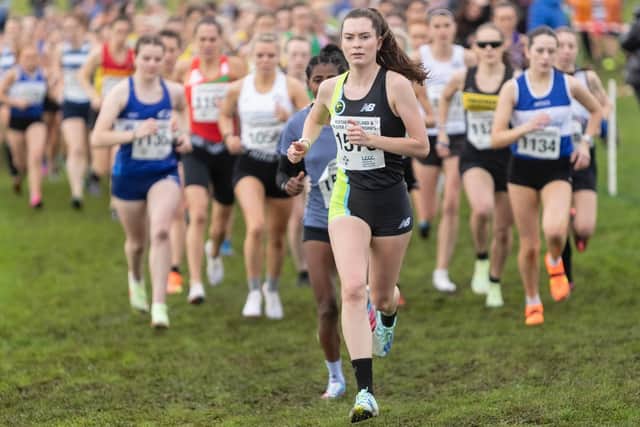 The women's race at the Billy Neill MBE Country Park at Dundonald