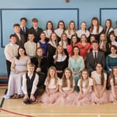The cast from Cookstown High School's 'The Sound of Music'.