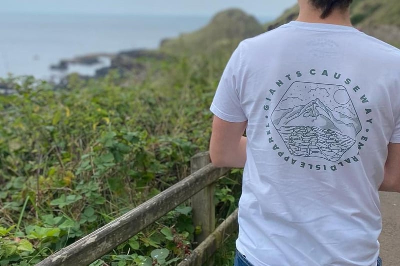 Emerald Isle Apparel creates clothing products inspired by the beauty of the island of Ireland. 
With collections such as the Mussenden Temple collection, your dad can sport his favourite NI landmark on a fashionable hoodie or t-shirt. 
For more information, go to emeraldisleapparel.com
