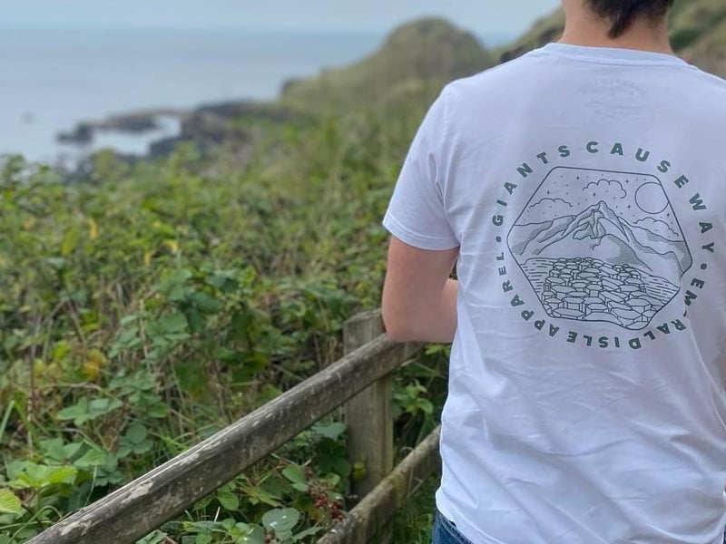 Emerald Isle Apparel creates clothing products inspired by the beauty of the island of Ireland.
With collections such as the Mussenden Temple collection, your dad can sport his favourite NI landmark on a fashionable hoodie or t-shirt.
For more information, go to emeraldisleapparel.com