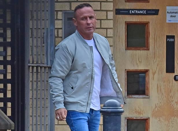 Stephen Stewart was sentenced at Antrim Crown Court on Thursday, March 23.  Picture: Pacemaker