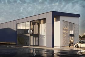 A CGI rendition of the envisaged new facilities. Cedit: Mid Ulster planning portal