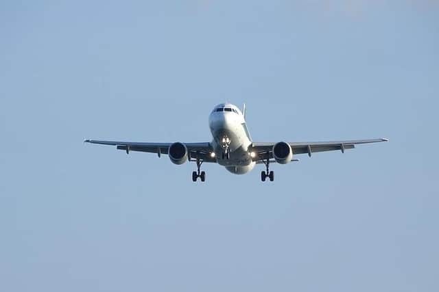 psni-warning-after-laser-shone-at-commercial-aircraft-flying-over