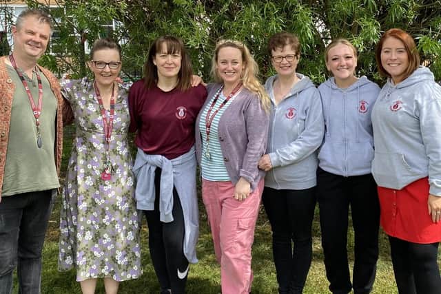 The team from Rathcoole Primary School and Nursery Unit has been selected from thousands of nominations to win a Pearson National Teaching Silver Award. Photo: Rathcoole Primary School