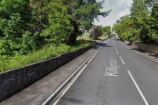 The Killyman Road in Dungannon where the 'road rage' incident took place. Credit: Google Maps