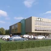An artist's impression of the proposed facility.