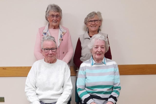 Bushmills & District Ladies Singles competitors 2023