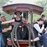 Fun and banter at Shanes Castle May Day Steam Rally.