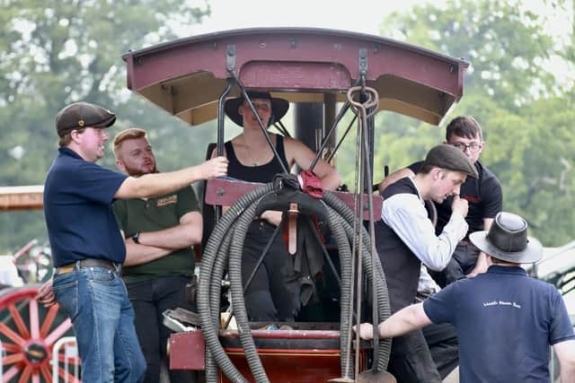 Fun and banter at Shanes Castle May Day Steam Rally.