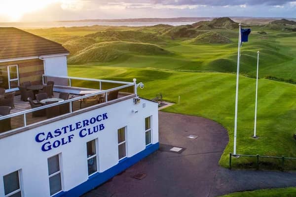 Castlerock Golf Club is ready to welcome international golfers to the links course. Credit Castlerock GC