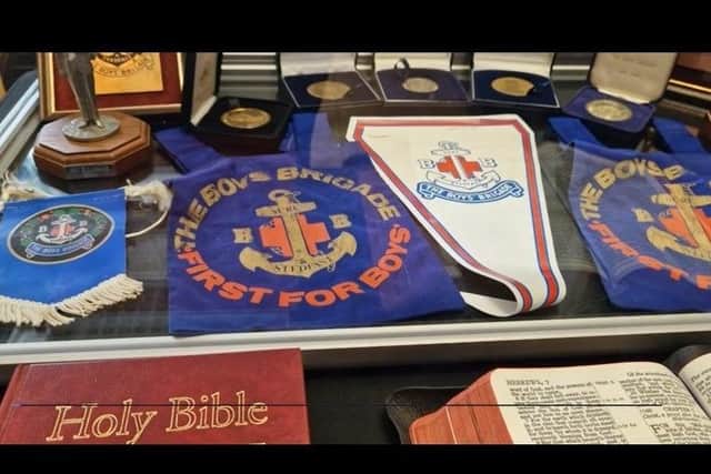 With a vast collection of over 2000 items of memorabilia, the Boys' Brigade Museum in Carrickfergus tells the story of the organisation's 140-year history.  Photo: Helena McManus