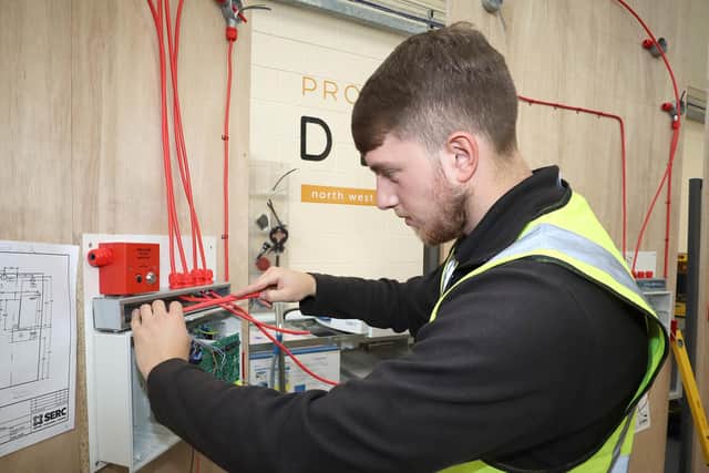 Fire & Security Second Place - Jack Matthews (Lisburn) Level 3 Apprenticeship NI Fire & Security at Lisburn Campus employed by   Surrey Security Systems (SSS)