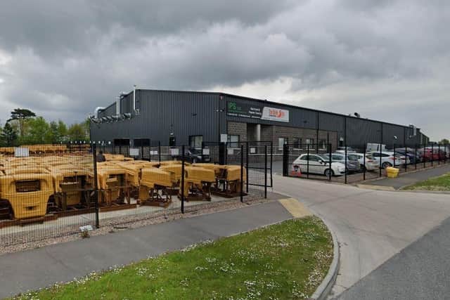 Craigavon company EQI Ltd., based at Charlestown Drive, have been granted permission to build an extension to their manufacturing unit. Credit: Google
