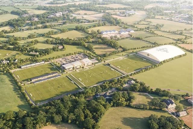 A concept of what the new National Training Centre in Ballymena will look like. (Photo by IFA)