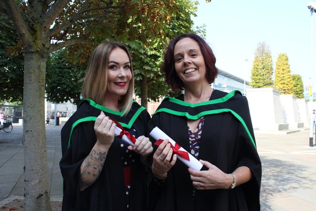 Laura Mackle (Strangford) and Shirley Bustard (Hillsborough) Ulster University Level 4 Certificate in Counselling Skills