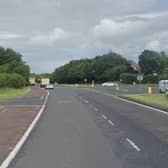 General view of the A1 near Hillsborough. Photo by Google