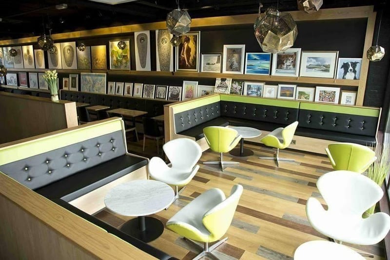 Whose Art Cafe in Jordanstown is a popular spot for breakfast, lunch and brunch. The independent coffee shop displays and sells artwork by local artists and offers customers beautiful views of Belfast Lough. Why not take a walk at the nearby Hazelbank or Gideon's Green before popping in for refreshments.