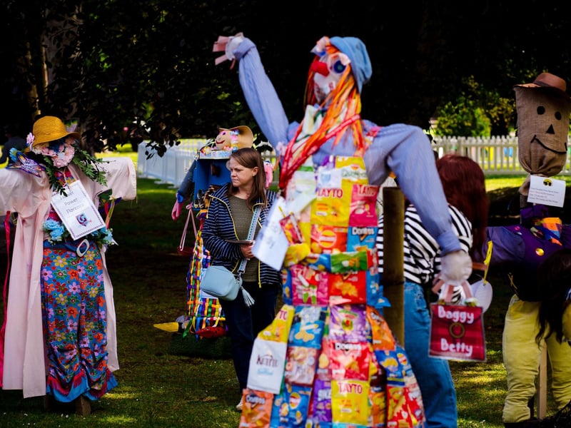 There was plenty of creativity on show at Antrim Castle Gardens.