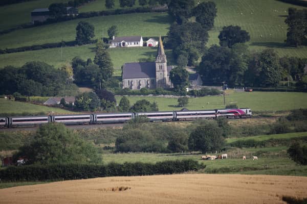 The railway line between Belfast Great Victoria Street and Portadown will be closed on Sunday, September 10.  Picture: Translink