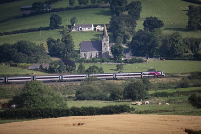 The railway line between Belfast Great Victoria Street and Portadown will be closed on Sunday, September 10. Picture: Translink