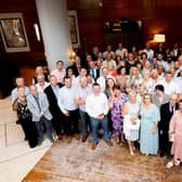 Moy Park employees celebrating at company’s Long Service Celebration event