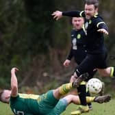 Action from Cleary Celtic's 4-0 win over Ballyholland. Pictures: Brendan Monaghan