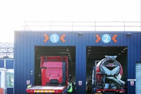 Mallusk Driver and Vehicle Agency testing centre. Picture by: PressEye