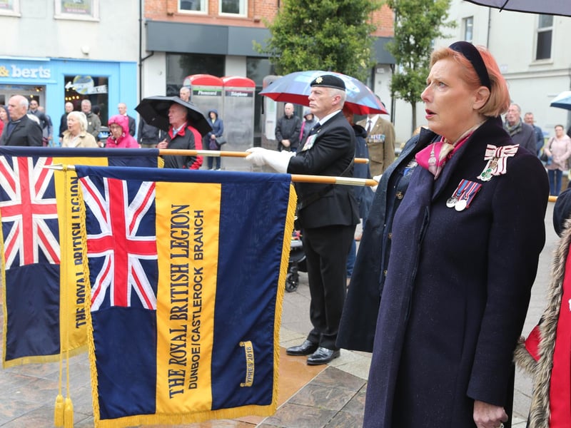 Commemorating D-Day in Coleraine.