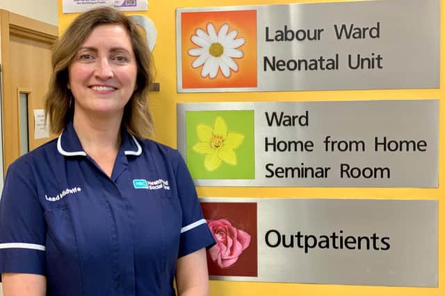 South Eastern Trust Lead Digital Midwife, Karen Gray. Pic credit: SEHSCT