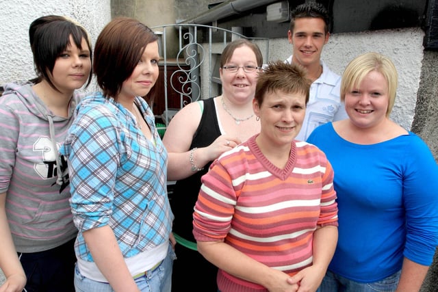 Helping out with refreshments at the Rooks Nest Fun Day held in Armoy back in 2009. Included are Valerie Simpson, Claire McNeill, Lee Simpson, Cathy McBride, Karen Rouke and Esther